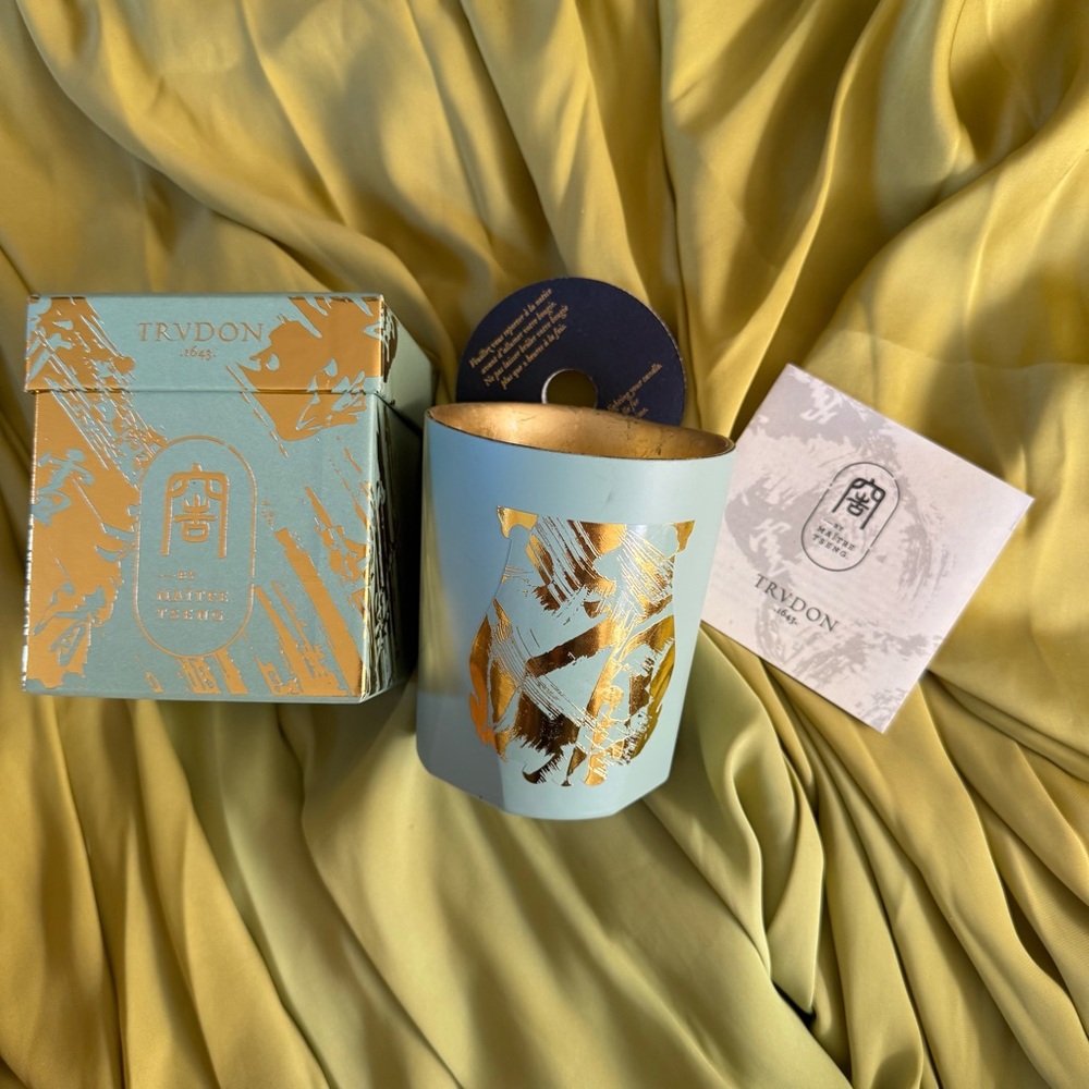 Empty CIRE TRUDON x Maitre Tseng Limited Edition Classique w Box & Art